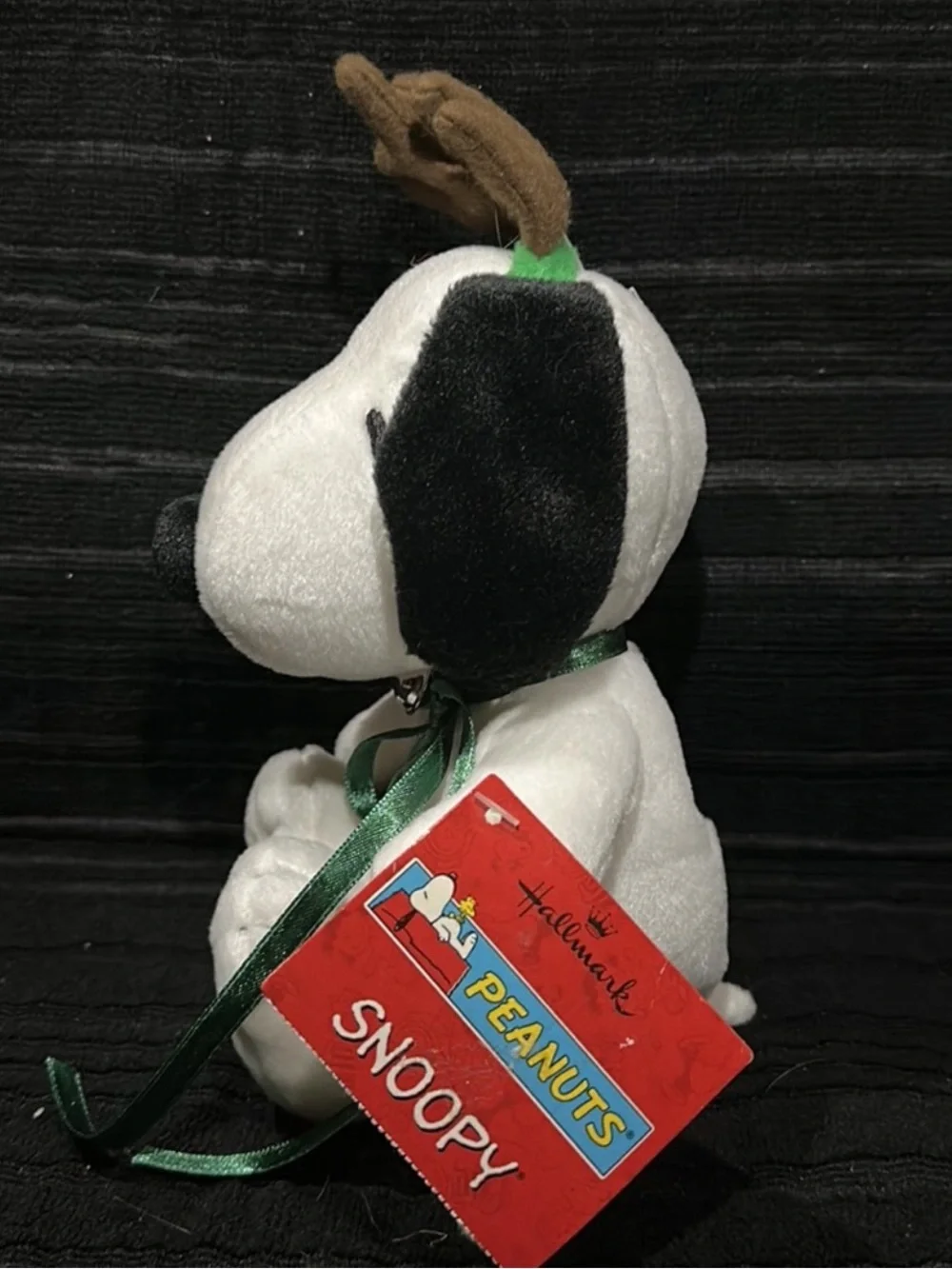 Hallmark~Peanuts 10” Snoopy Reindeer Plushie